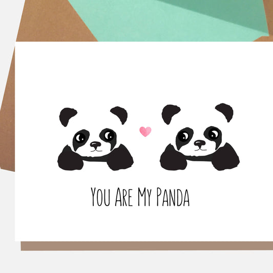Panda Post Card