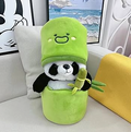 Panda in Bamboo Plushie