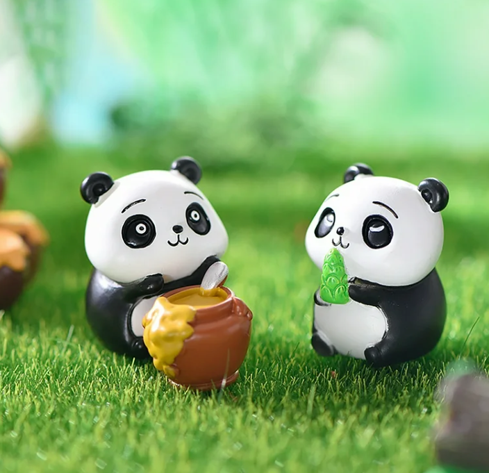 Panda Figurines